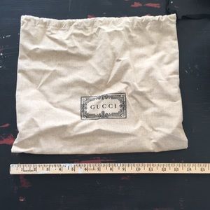 Gucci dust bag